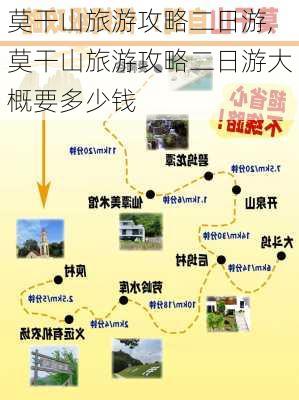 莫干山旅游攻略二日游,莫干山旅游攻略二日游大概要多少钱