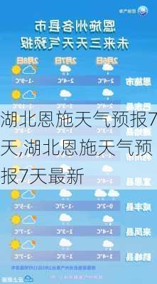 湖北恩施天气预报7天,湖北恩施天气预报7天最新