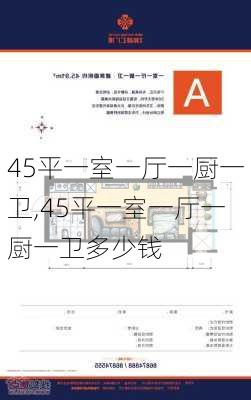 45平一室一厅一厨一卫,45平一室一厅一厨一卫多少钱