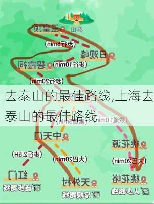 去泰山的最佳路线,上海去泰山的最佳路线