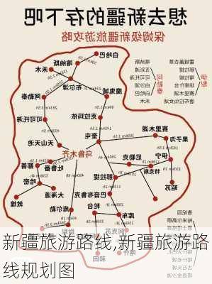 新疆旅游路线,新疆旅游路线规划图