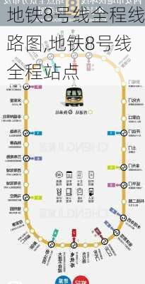 地铁8号线全程线路图,地铁8号线全程站点