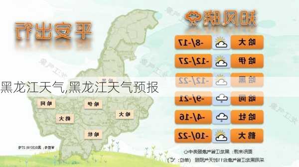 黑龙江天气,黑龙江天气预报