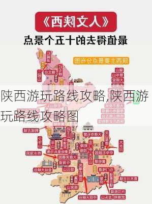 陕西游玩路线攻略,陕西游玩路线攻略图