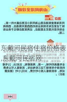 东戴河民宿住宿价格表,东戴河民宿网