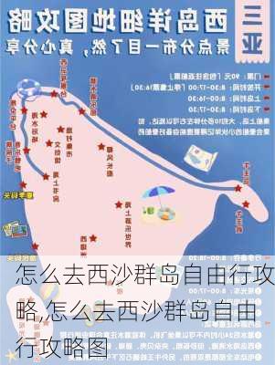 怎么去西沙群岛自由行攻略,怎么去西沙群岛自由行攻略图