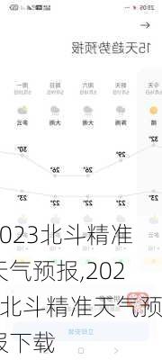 2023北斗精准天气预报,2023北斗精准天气预报下载