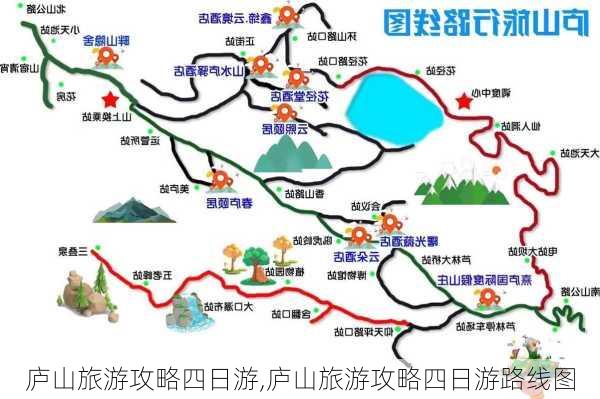 庐山旅游攻略四日游,庐山旅游攻略四日游路线图