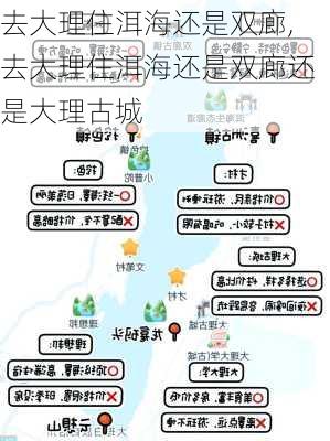 去大理住洱海还是双廊,去大理住洱海还是双廊还是大理古城