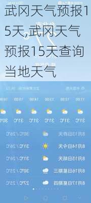 武冈天气预报15天,武冈天气预报15天查询当地天气