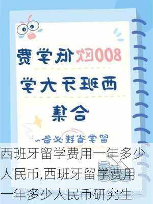 西班牙留学费用一年多少人民币,西班牙留学费用一年多少人民币研究生