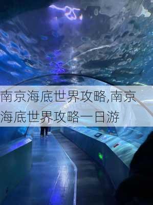 南京海底世界攻略,南京海底世界攻略一日游