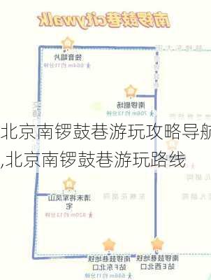 北京南锣鼓巷游玩攻略导航,北京南锣鼓巷游玩路线