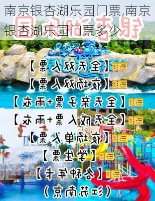 南京银杏湖乐园门票,南京银杏湖乐园门票多少