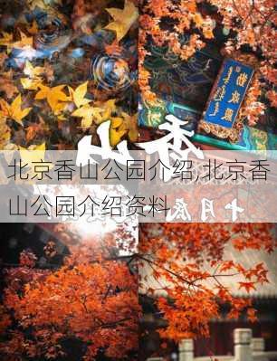 北京香山公园介绍,北京香山公园介绍资料