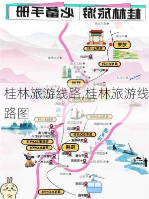 桂林旅游线路,桂林旅游线路图