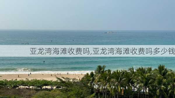 亚龙湾海滩收费吗,亚龙湾海滩收费吗多少钱