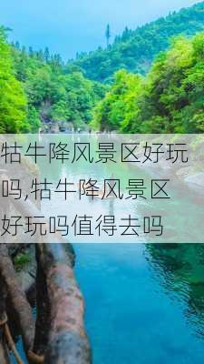 牯牛降风景区好玩吗,牯牛降风景区好玩吗值得去吗