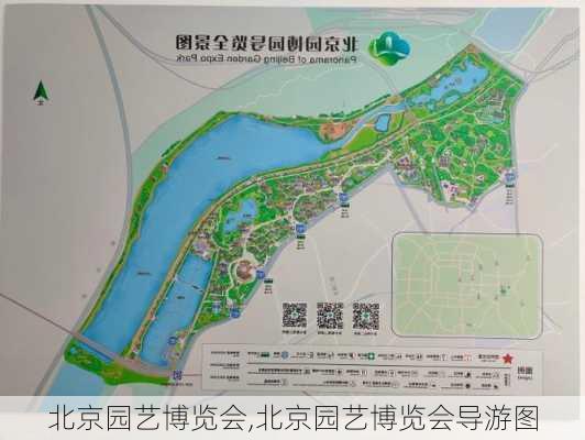 北京园艺博览会,北京园艺博览会导游图