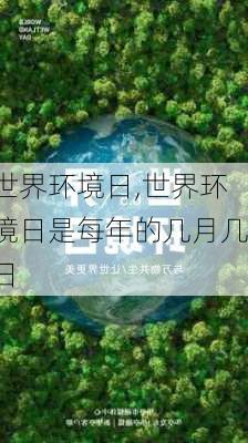 世界环境日,世界环境日是每年的几月几日