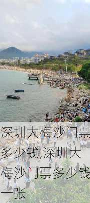 深圳大梅沙门票多少钱,深圳大梅沙门票多少钱一张