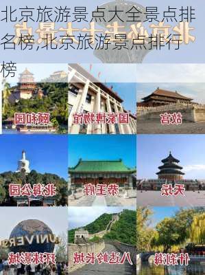 北京旅游景点大全景点排名榜,北京旅游景点排行榜